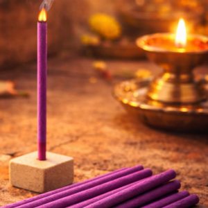 Tejaswini Ganga Violet Bloom Lavender Agarbatti