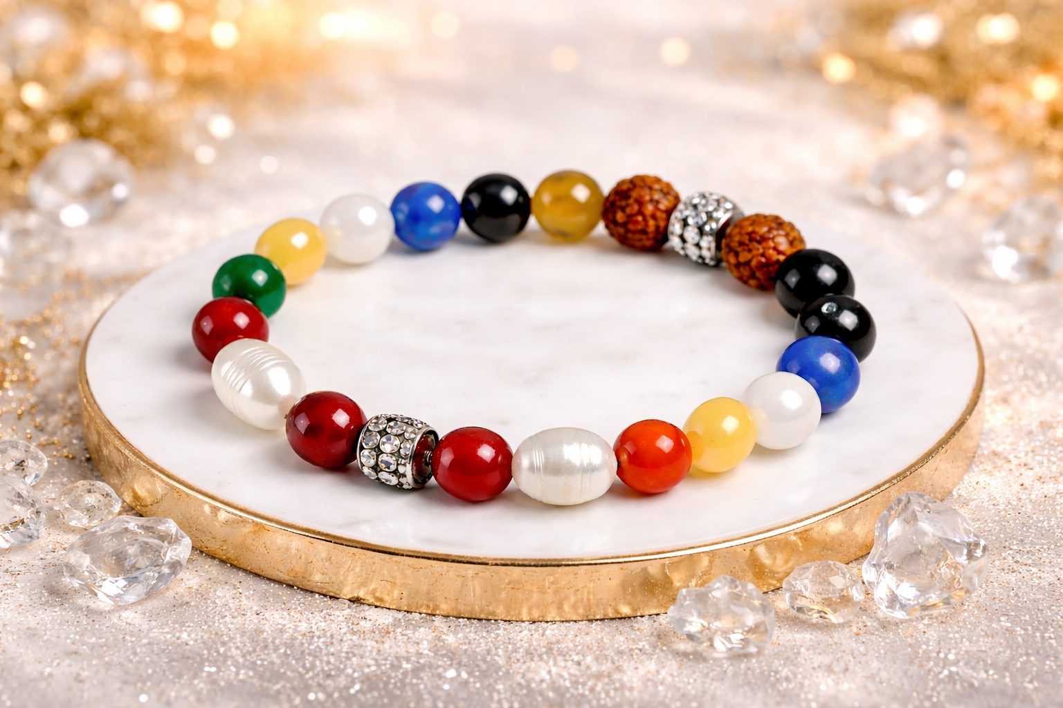 Navratna Gemstone Bracelet - Image 5
