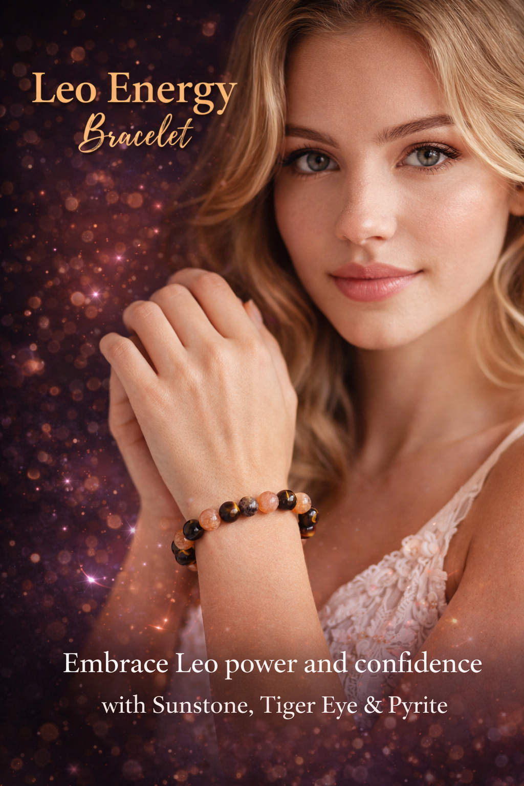 Leo Zodiac Power Bracelet - Image 3