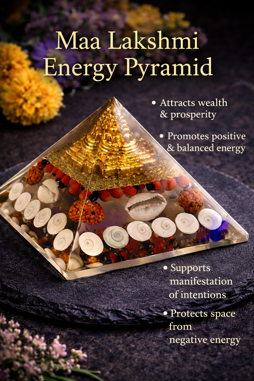 Lakshmi Pyramid for Wealth Attraction & Spiritual Harmony - Image 12