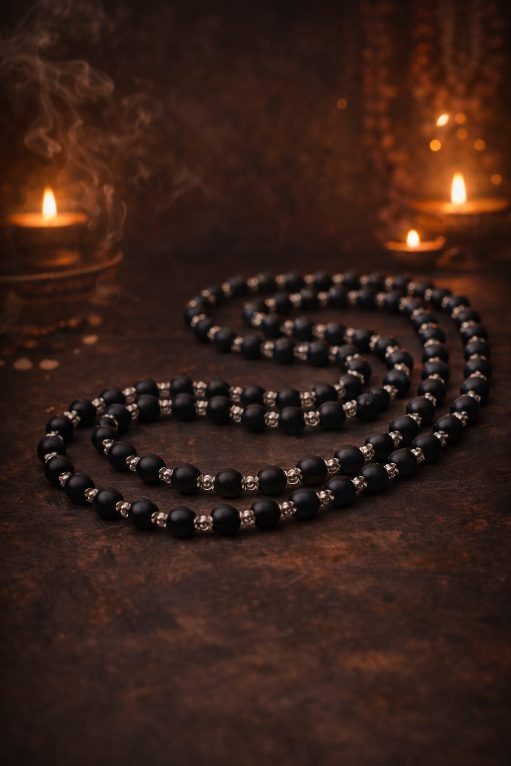 Authentic Karungali Black Bead Mala - Image 2