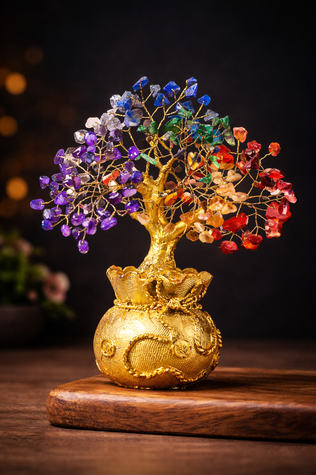 Seven Chakra Crystal Money Tree - Image 5