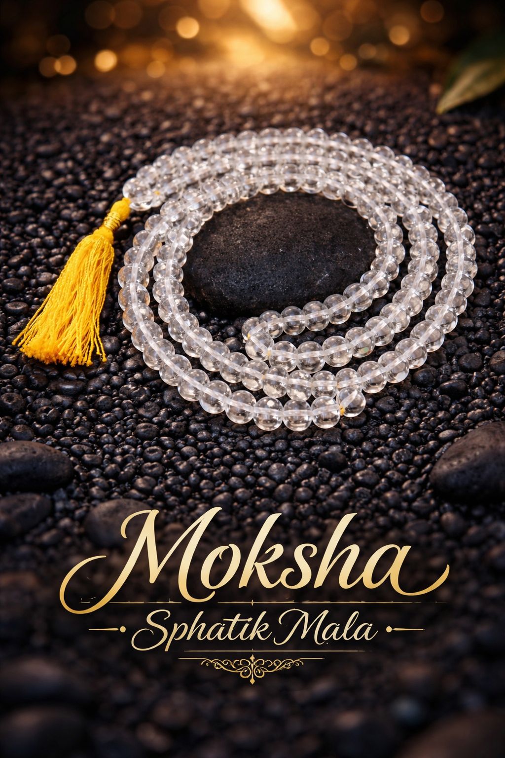 Moksha Sphatik Mala – Divine Crystal for Peace & Clarity - Image 4