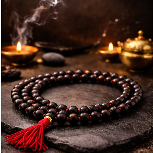 Natural Red Sandal Wood Mala 108 Beads – Spiritual Necklace for Meditation & Positive Energy - Image 7